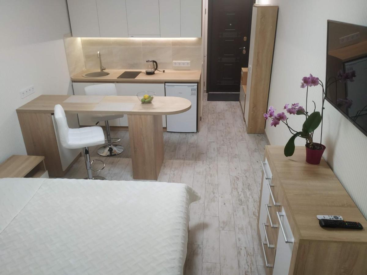 Apartment Kiev Studio With City View Luaran gambar