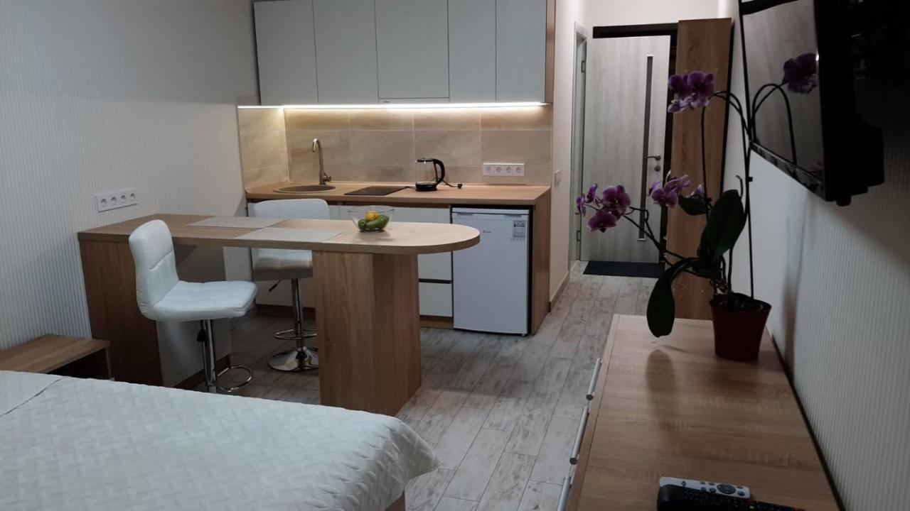 Apartment Kiev Studio With City View Luaran gambar